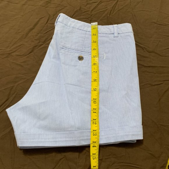 H&M LOGG Women´s Striped Shorts, Size 44 US 14 - Picture 9 of 10